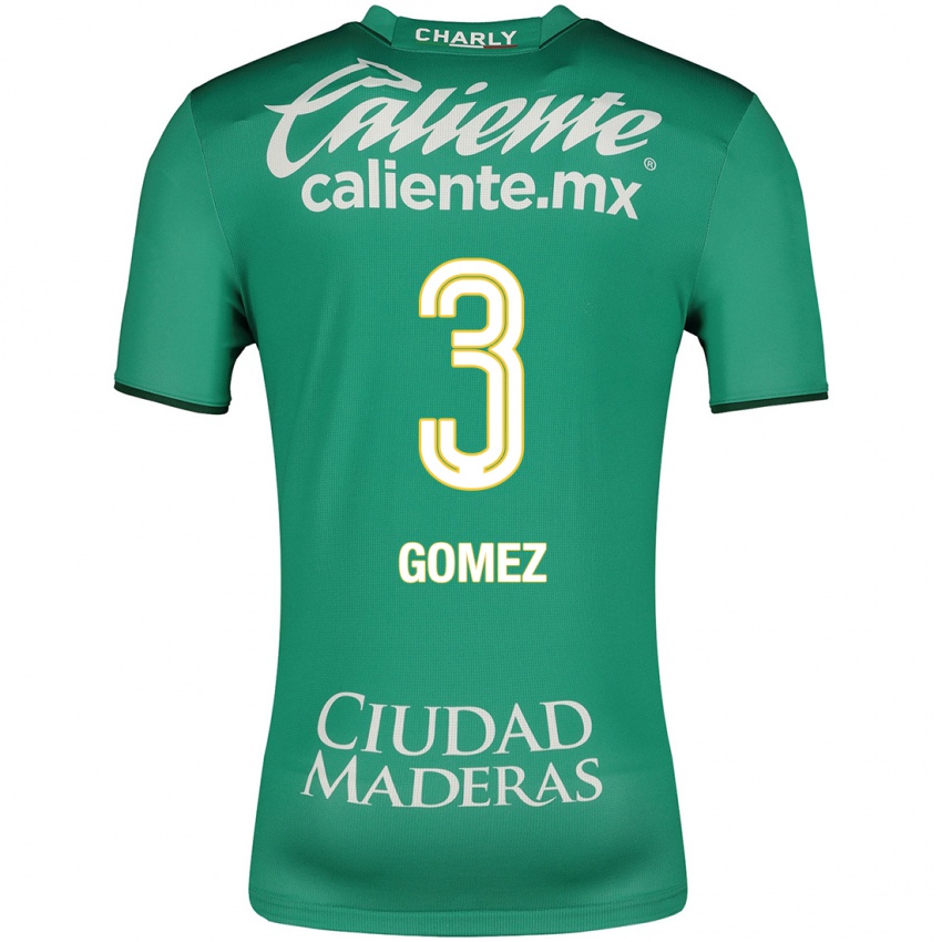 Mujer Camiseta Karen Gómez #3 Verde 1ª Equipación 2023/24 La Camisa