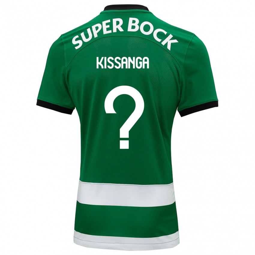 Mujer Camiseta Manuel Kissanga #0 Verde 1ª Equipación 2023/24 La Camisa