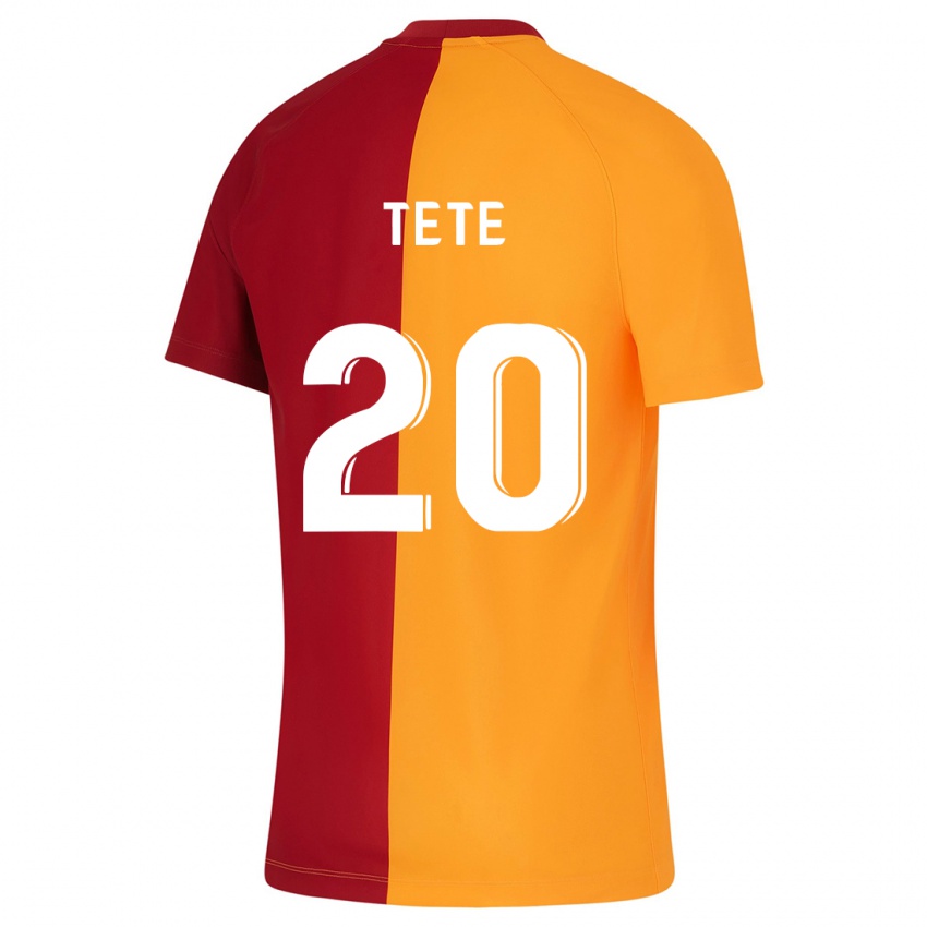 Mujer Camiseta Tete #20 Naranja 1ª Equipación 2023/24 La Camisa