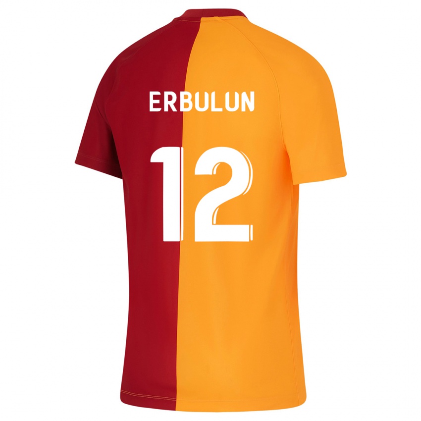 Mujer Camiseta Helin Erbulun #12 Naranja 1ª Equipación 2023/24 La Camisa