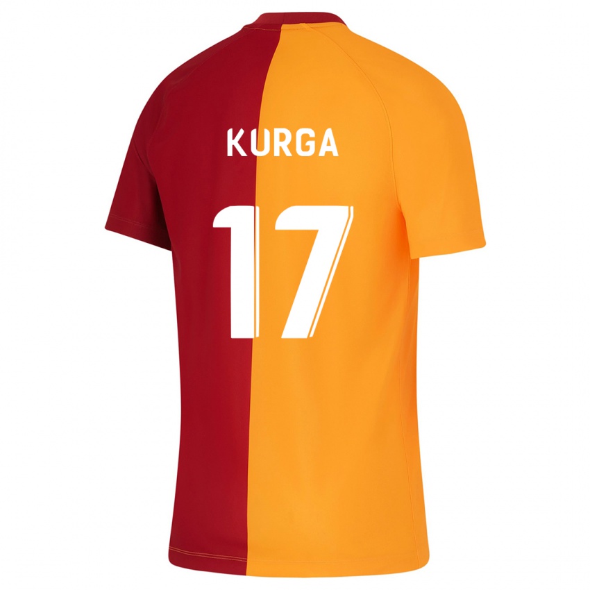 Mujer Camiseta Handan Kurğa #17 Naranja 1ª Equipación 2023/24 La Camisa