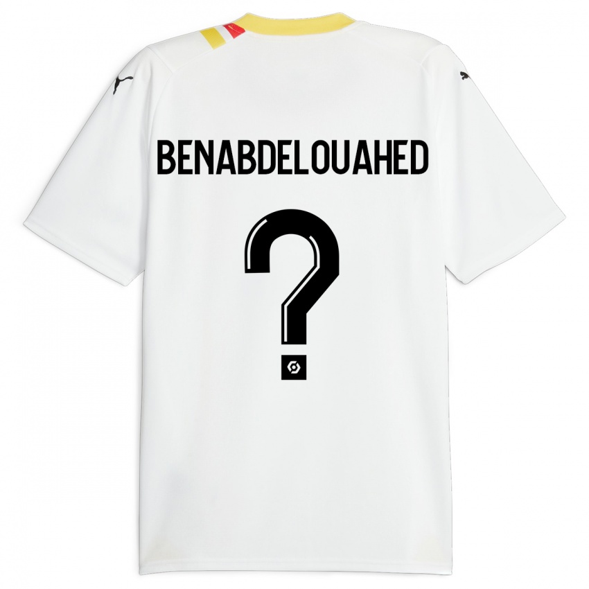 Mujer Camiseta Kaïs Benabdelouahed #0 Negro 2ª Equipación 2023/24 La Camisa