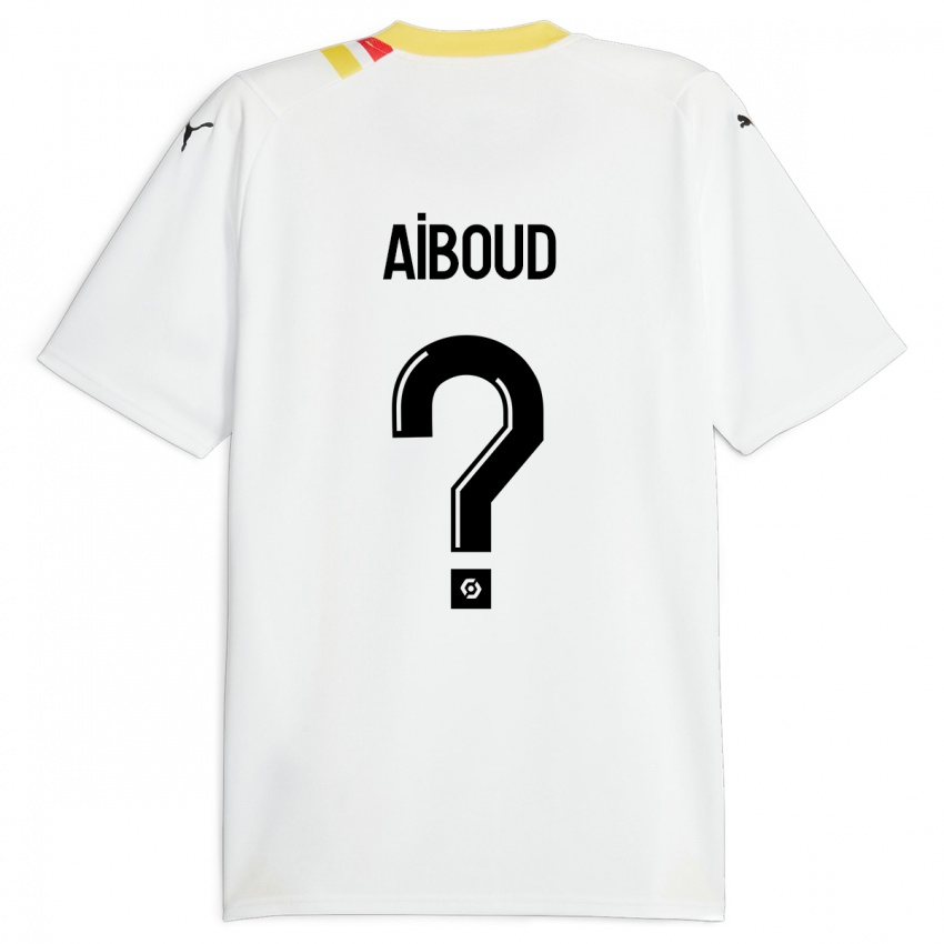 Mujer Camiseta Rayan Aiboud #0 Negro 2ª Equipación 2023/24 La Camisa