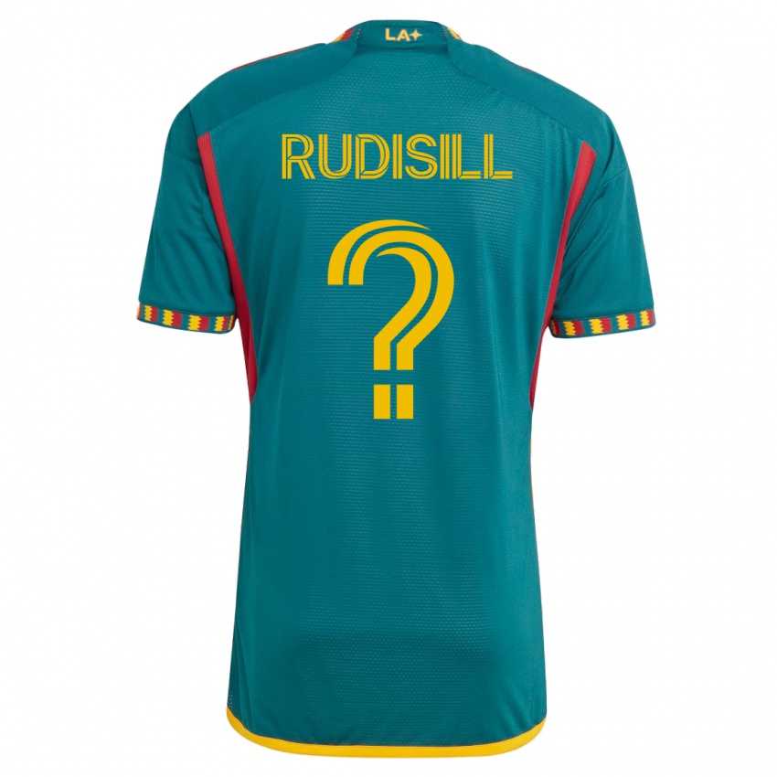 Mujer Camiseta Paulo Rudisill #0 Verde 2ª Equipación 2023/24 La Camisa