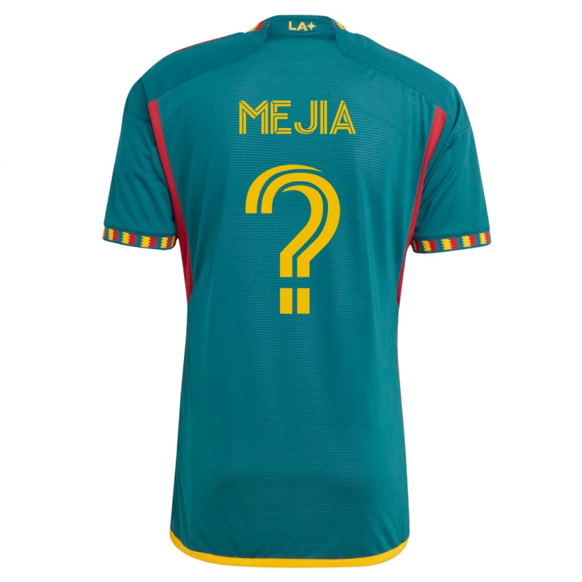 Mujer Camiseta Robert Mejia #0 Verde 2ª Equipación 2023/24 La Camisa