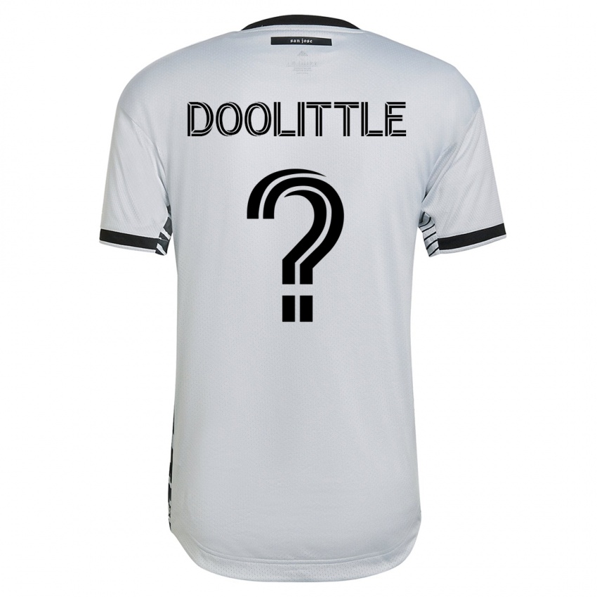 Mujer Camiseta Brooks Doolittle #0 Blanco 2ª Equipación 2023/24 La Camisa