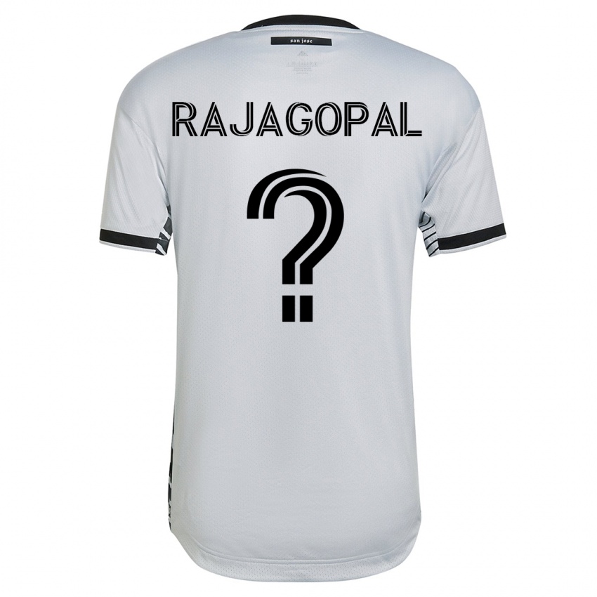 Mujer Camiseta Rohan Rajagopal #0 Blanco 2ª Equipación 2023/24 La Camisa