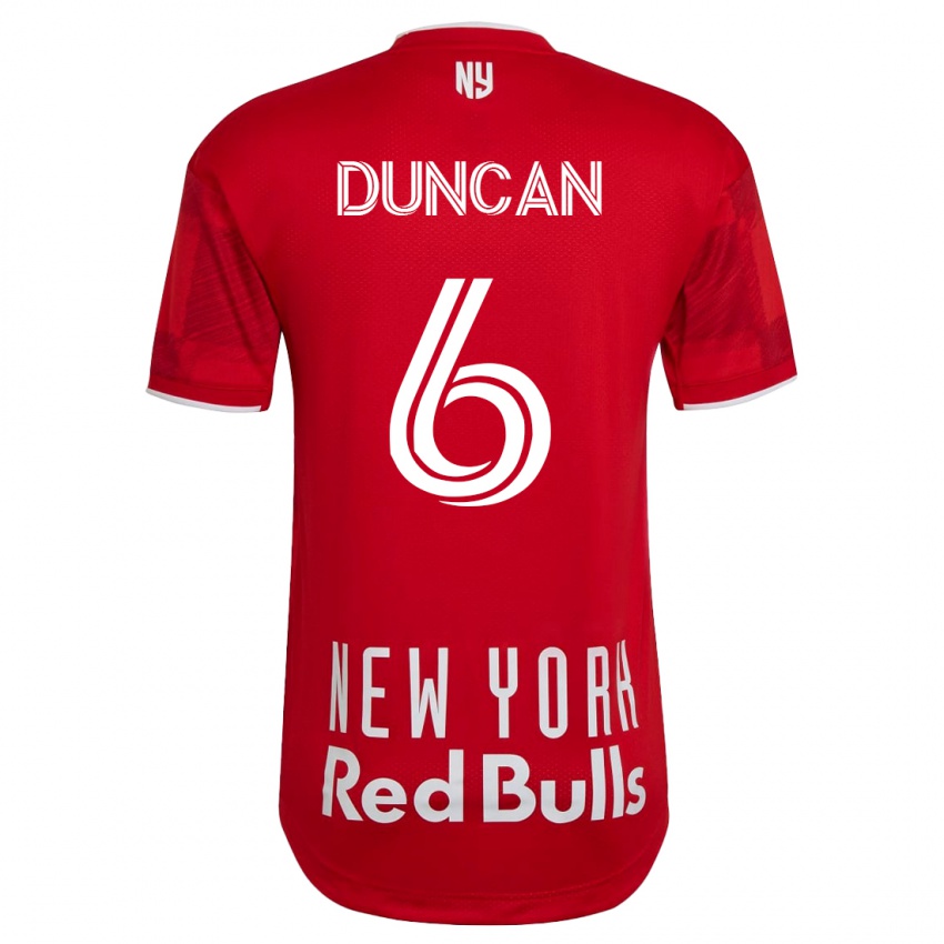 Mujer Camiseta Kyle Duncan #6 Beige-Dorado 2ª Equipación 2023/24 La Camisa
