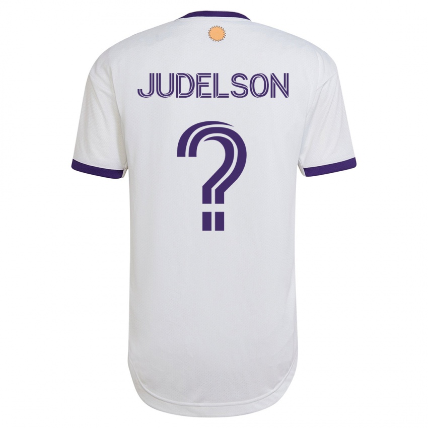 Mujer Camiseta Dylan Judelson #0 Blanco 2ª Equipación 2023/24 La Camisa
