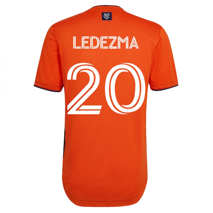 Mujer Camiseta Richard Ledezma #20 Negro 2ª Equipación 2023/24 La Camisa