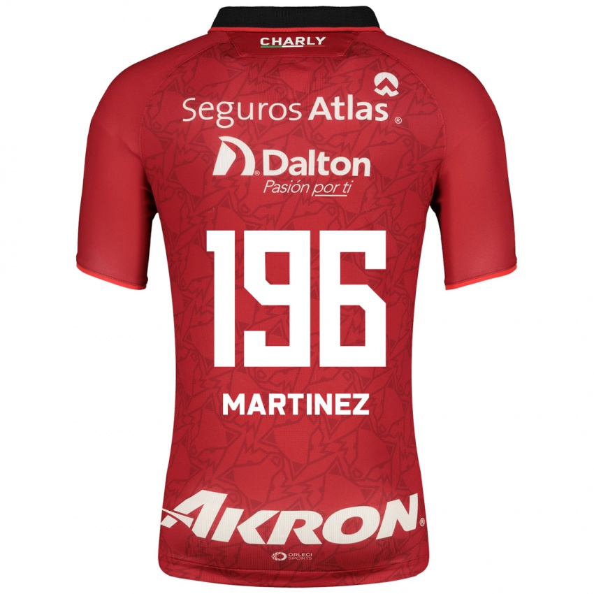 Mujer Camiseta Rafael Martínez #196 Rojo 2ª Equipación 2023/24 La Camisa