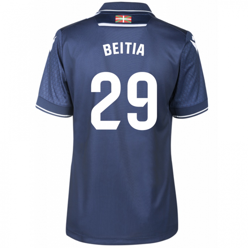 Mujer Camiseta Luken Beitia #29 Armada 2ª Equipación 2023/24 La Camisa