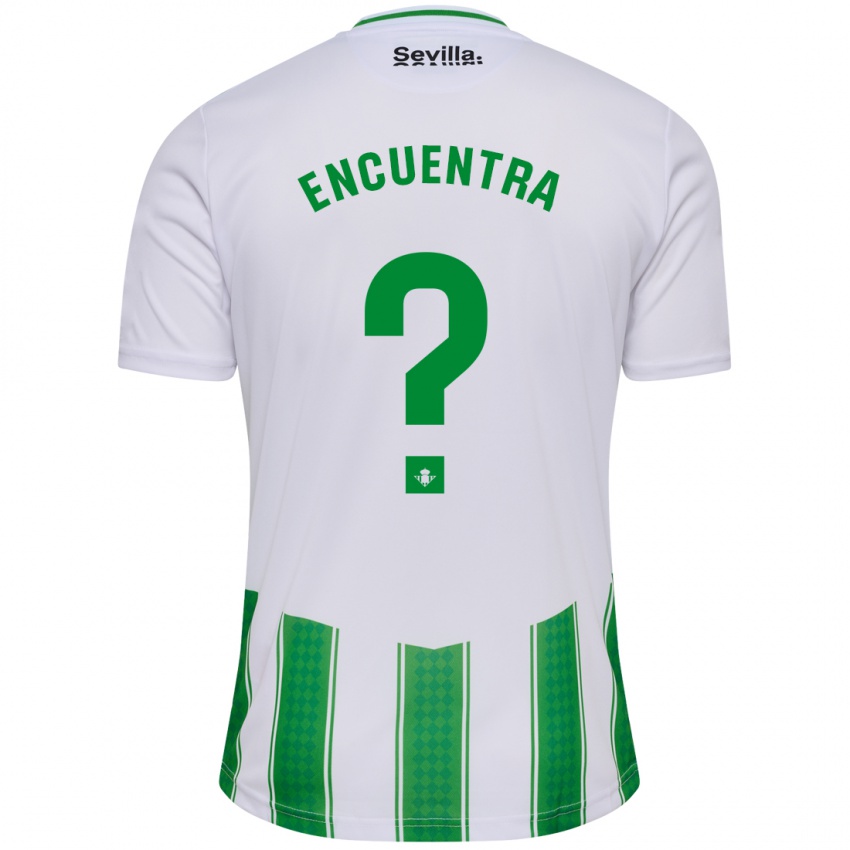 Niño Camiseta Jan Encuentra #0 Blanco 1ª Equipación 2023/24 La Camisa