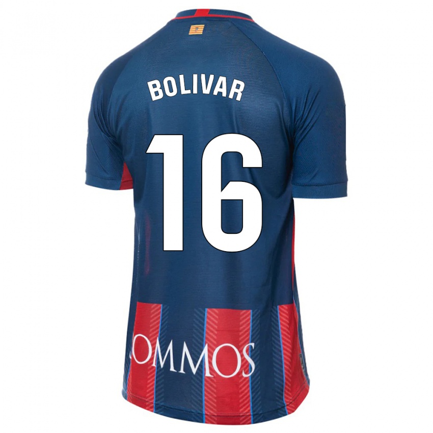 Niño Camiseta Jovanny Bolívar #16 Armada 1ª Equipación 2023/24 La Camisa