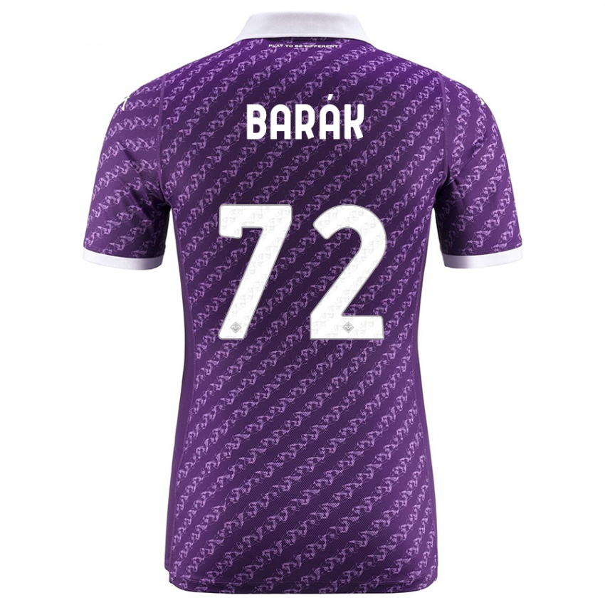 Niño Camiseta Antonin Barak #72 Violeta 1ª Equipación 2023/24 La Camisa
