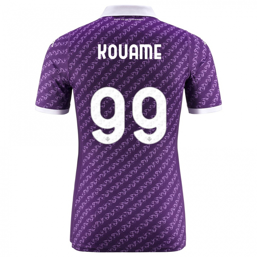 Niño Camiseta Christian Kouamé #99 Violeta 1ª Equipación 2023/24 La Camisa