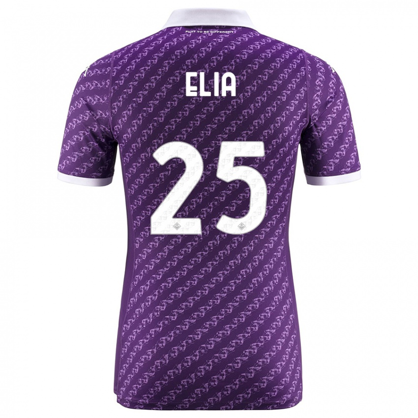 Niño Camiseta Mirko Elia #25 Violeta 1ª Equipación 2023/24 La Camisa