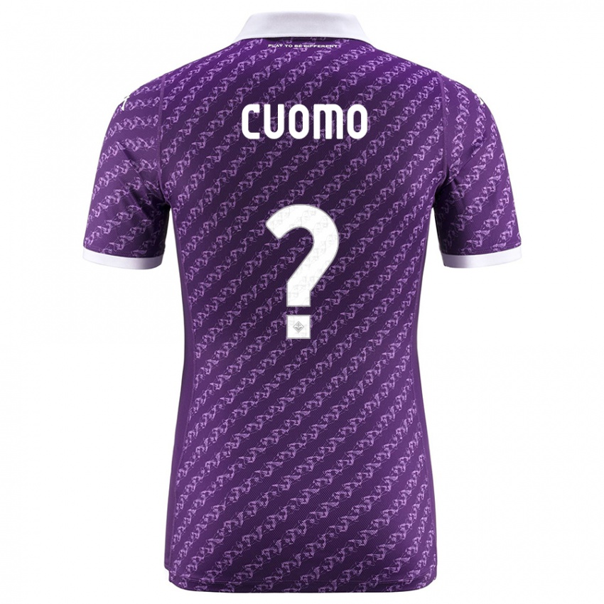 Niño Camiseta Raffaele Cuomo #0 Violeta 1ª Equipación 2023/24 La Camisa
