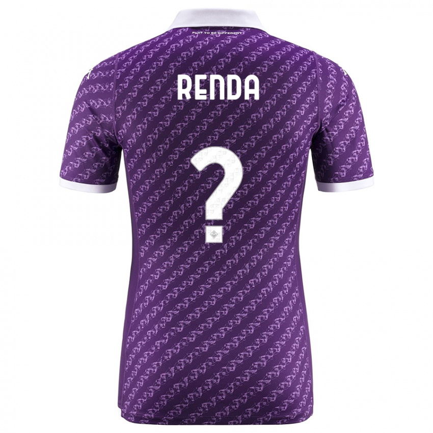 Niño Camiseta Thomas Renda #0 Violeta 1ª Equipación 2023/24 La Camisa