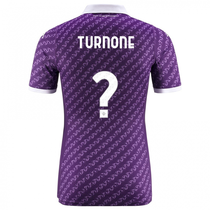 Niño Camiseta Niccolò Turnone #0 Violeta 1ª Equipación 2023/24 La Camisa