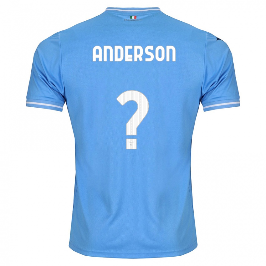 Niño Camiseta André Anderson #0 Azul 1ª Equipación 2023/24 La Camisa