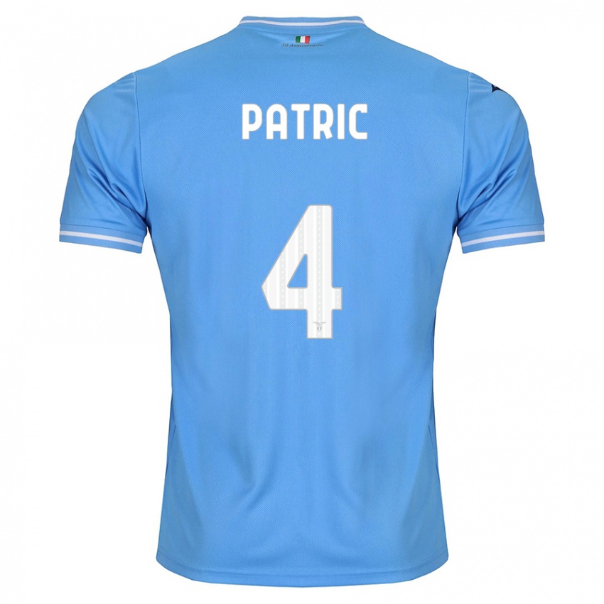 Niño Camiseta Patric #4 Azul 1ª Equipación 2023/24 La Camisa