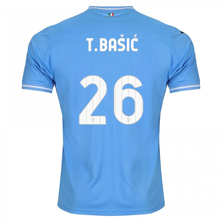 Niño Camiseta Toma Basic #26 Azul 1ª Equipación 2023/24 La Camisa
