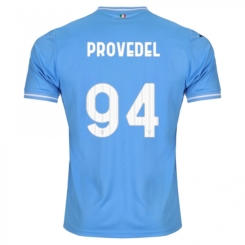 Niño Camiseta Ivan Provedel #94 Azul 1ª Equipación 2023/24 La Camisa