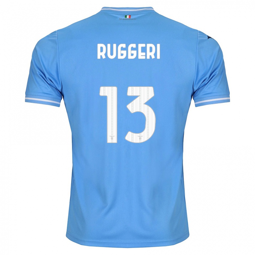Niño Camiseta Fabio Ruggeri #13 Azul 1ª Equipación 2023/24 La Camisa