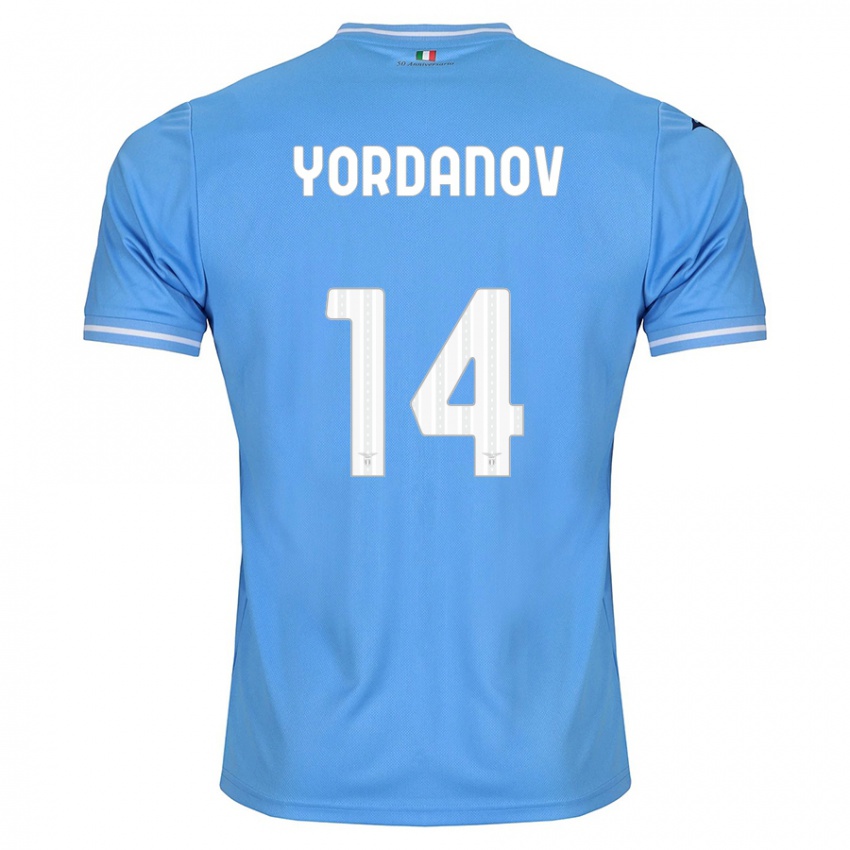 Niño Camiseta Damyan Yordanov #14 Azul 1ª Equipación 2023/24 La Camisa
