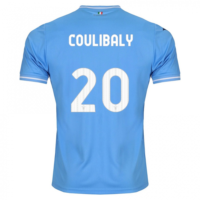 Niño Camiseta Larsson Coulibaly #20 Azul 1ª Equipación 2023/24 La Camisa