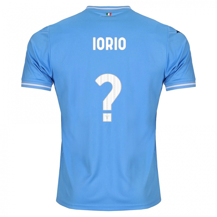 Niño Camiseta Antonio Iorio #0 Azul 1ª Equipación 2023/24 La Camisa