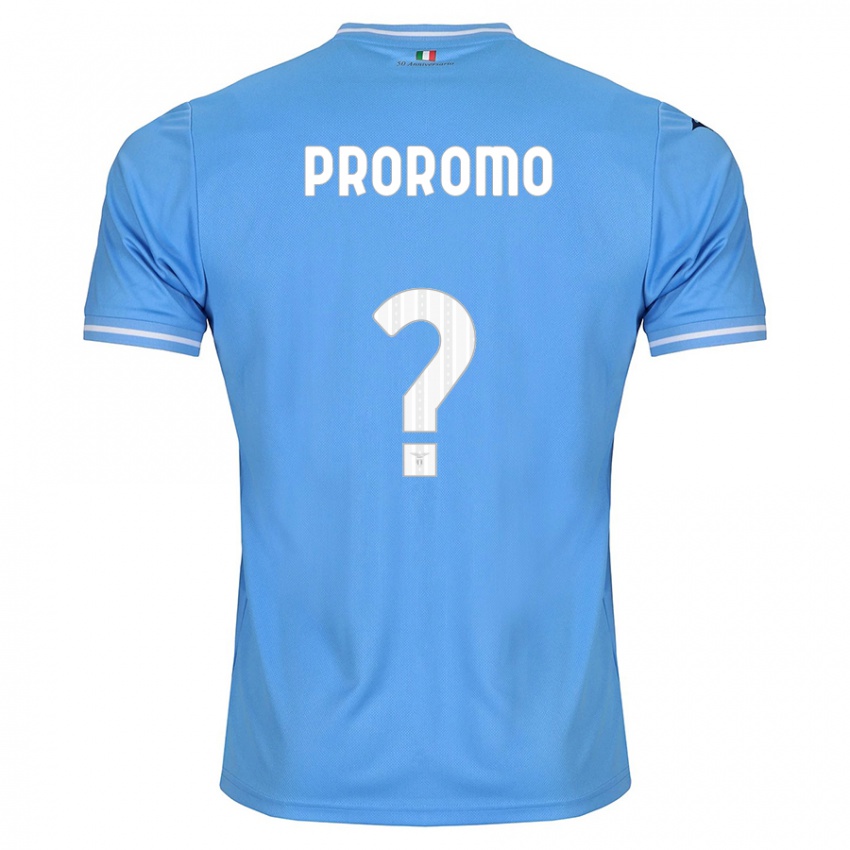 Niño Camiseta Tommaso Proromo #0 Azul 1ª Equipación 2023/24 La Camisa