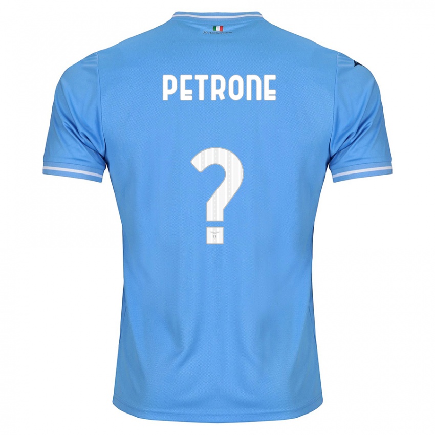Niño Camiseta Pierfrancesco Petrone #0 Azul 1ª Equipación 2023/24 La Camisa