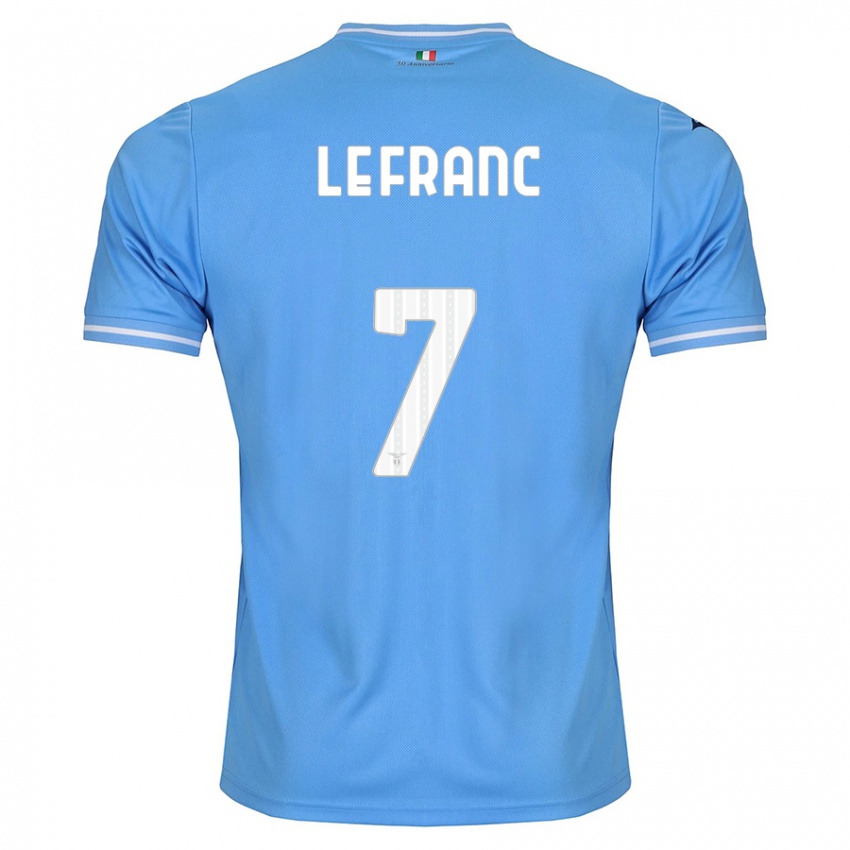 Niño Camiseta Chloé Le Franc #7 Azul 1ª Equipación 2023/24 La Camisa