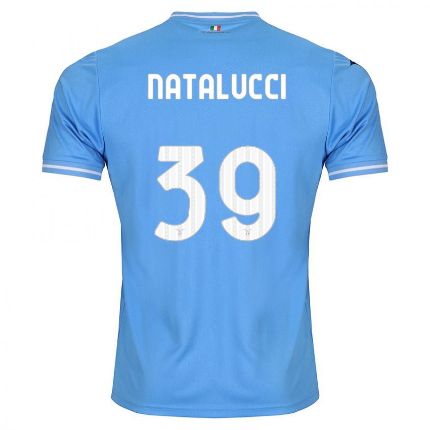 Niño Camiseta Serena Natalucci #39 Azul 1ª Equipación 2023/24 La Camisa