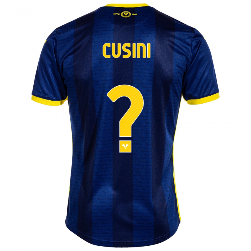 Niño Camiseta Christian Cusini #0 Armada 1ª Equipación 2023/24 La Camisa