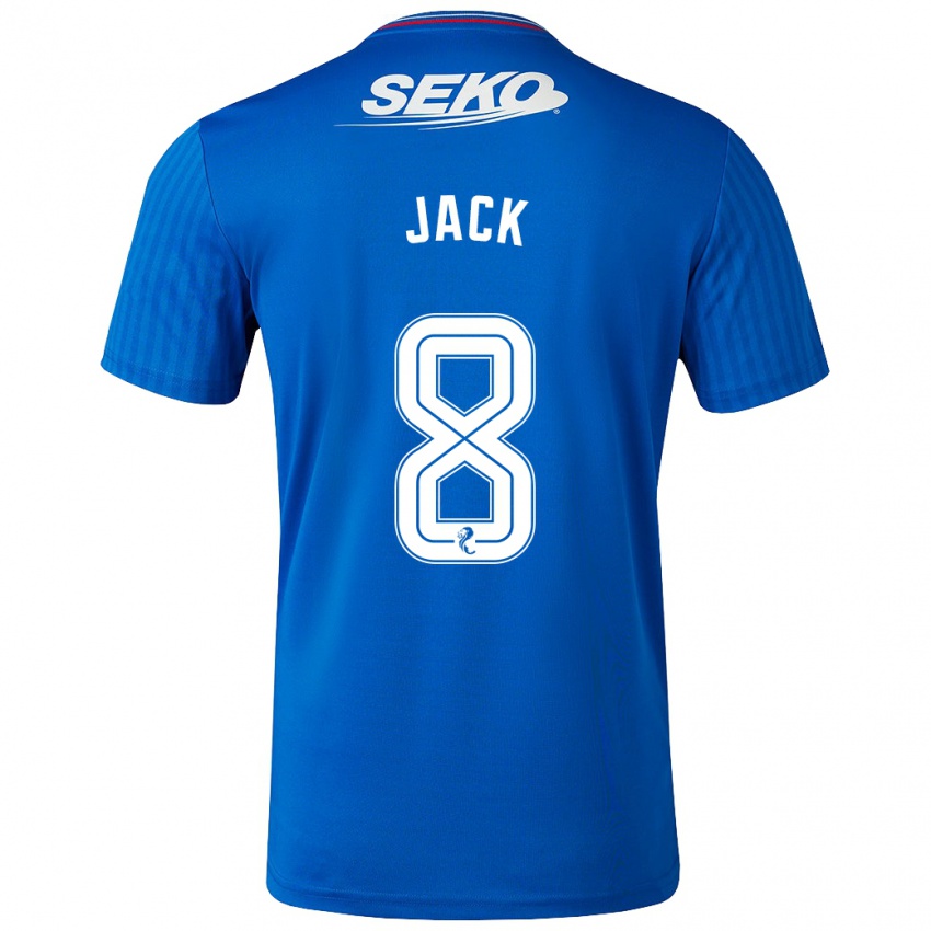 Niño Camiseta Ryan Jack #8 Azul 1ª Equipación 2023/24 La Camisa