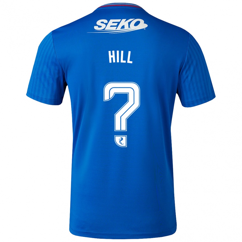 Niño Camiseta Katherine Hill #0 Azul 1ª Equipación 2023/24 La Camisa