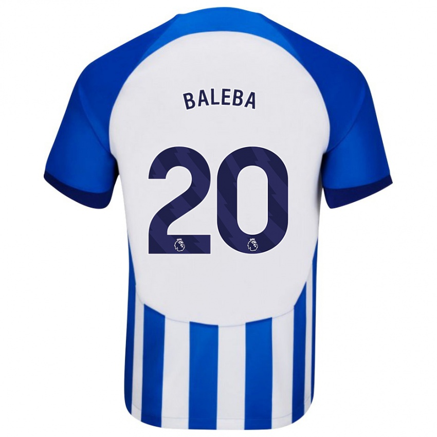Niño Camiseta Carlos Baleba #20 Azul 1ª Equipación 2023/24 La Camisa