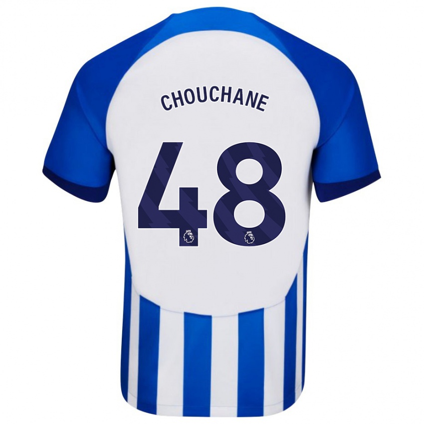 Niño Camiseta Samy Chouchane #48 Azul 1ª Equipación 2023/24 La Camisa