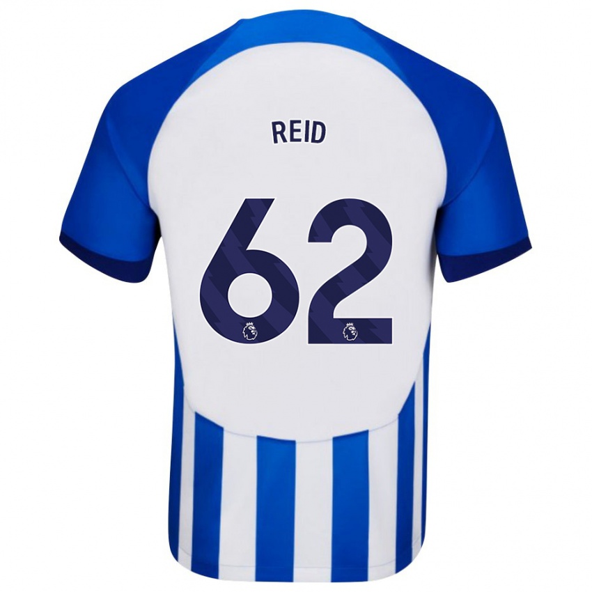 Niño Camiseta Tommy Reid #62 Azul 1ª Equipación 2023/24 La Camisa