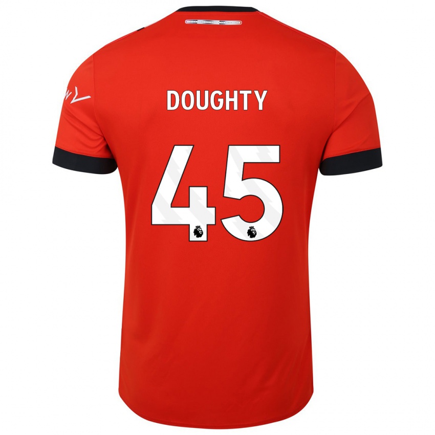 Niño Camiseta Alfie Doughty #45 Rojo 1ª Equipación 2023/24 La Camisa