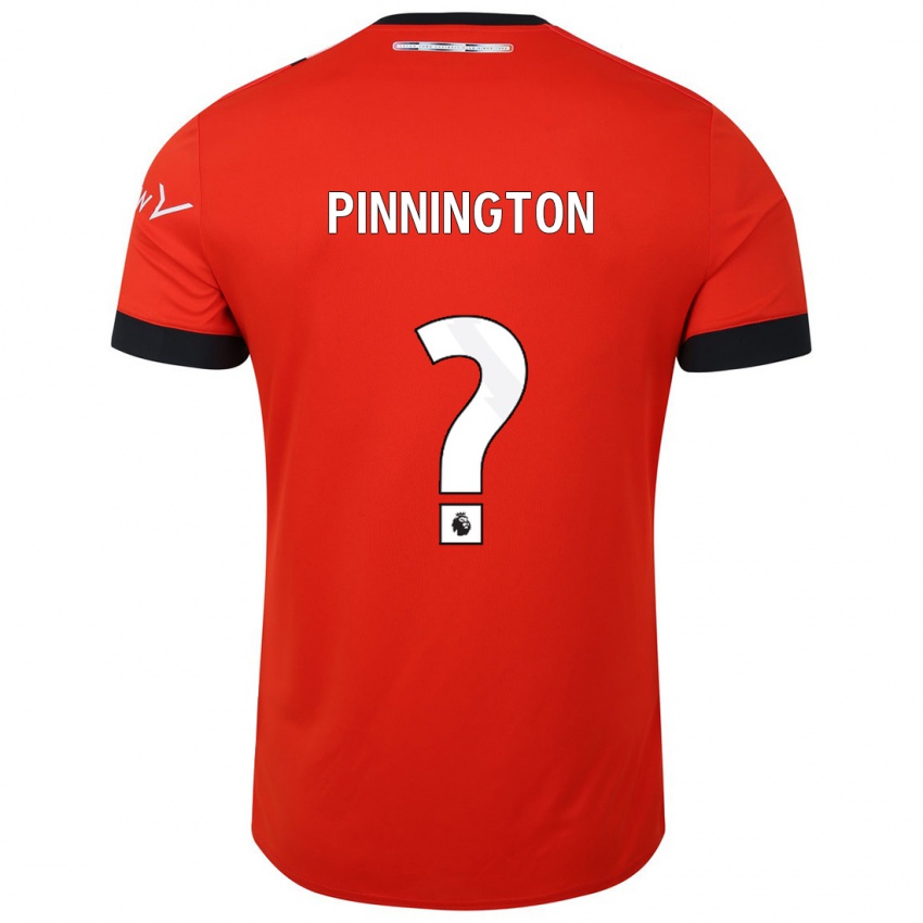 Niño Camiseta Jacob Pinnington #0 Rojo 1ª Equipación 2023/24 La Camisa