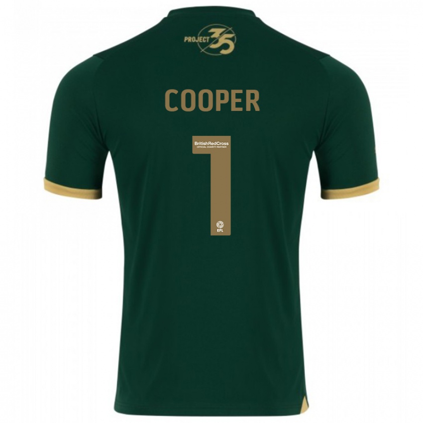 Niño Camiseta Michael Cooper #1 Verde 1ª Equipación 2023/24 La Camisa