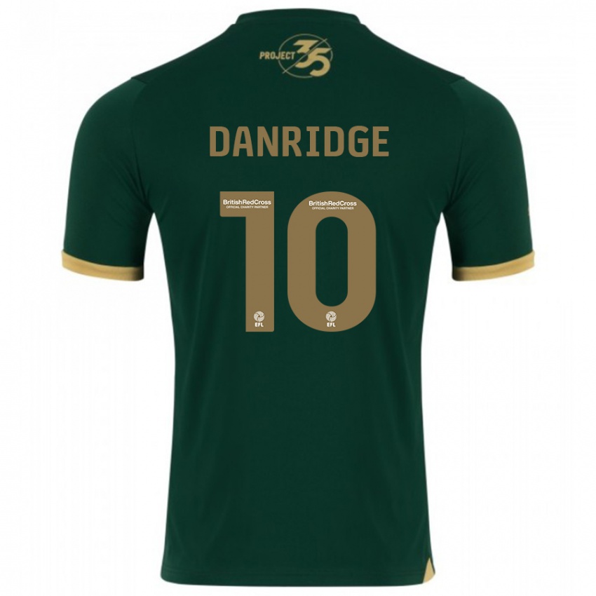 Niño Camiseta Rebecca Danridge #10 Verde 1ª Equipación 2023/24 La Camisa