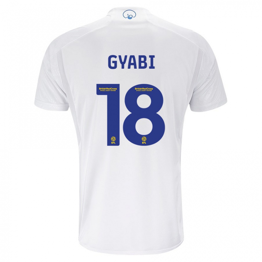 Niño Camiseta Darko Gyabi #18 Blanco 1ª Equipación 2023/24 La Camisa
