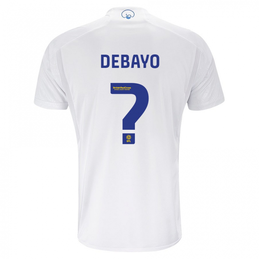 Niño Camiseta James Debayo #0 Blanco 1ª Equipación 2023/24 La Camisa