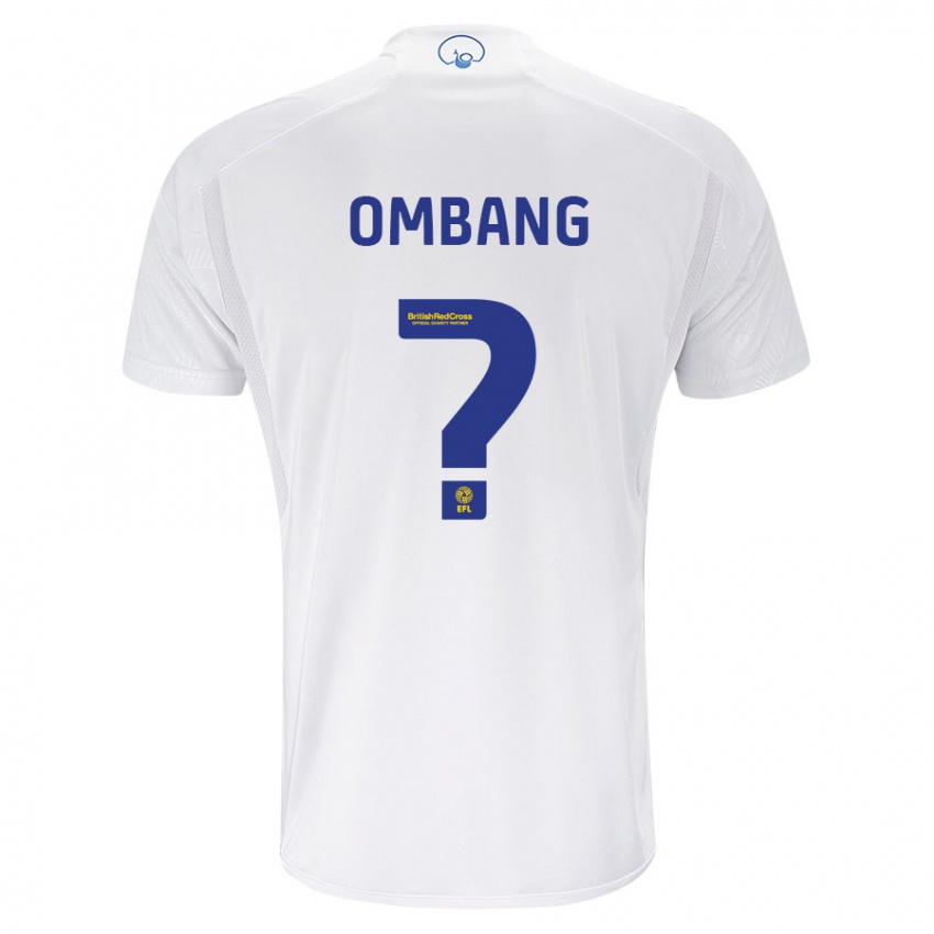 Niño Camiseta Darryl Ombang #0 Blanco 1ª Equipación 2023/24 La Camisa