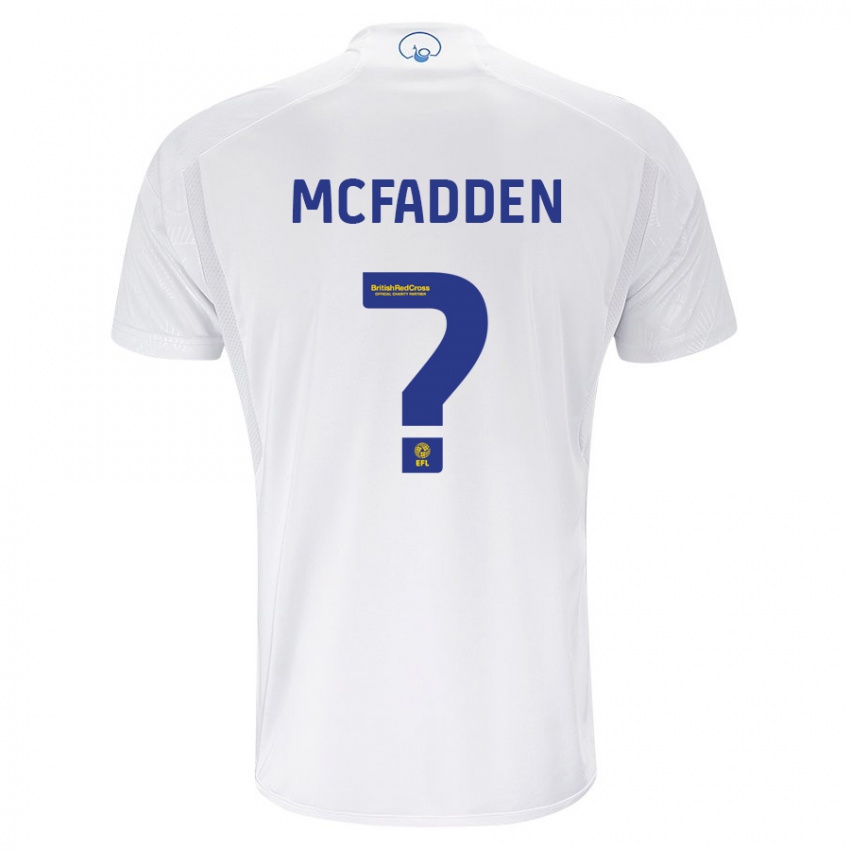 Niño Camiseta Max Mcfadden #0 Blanco 1ª Equipación 2023/24 La Camisa